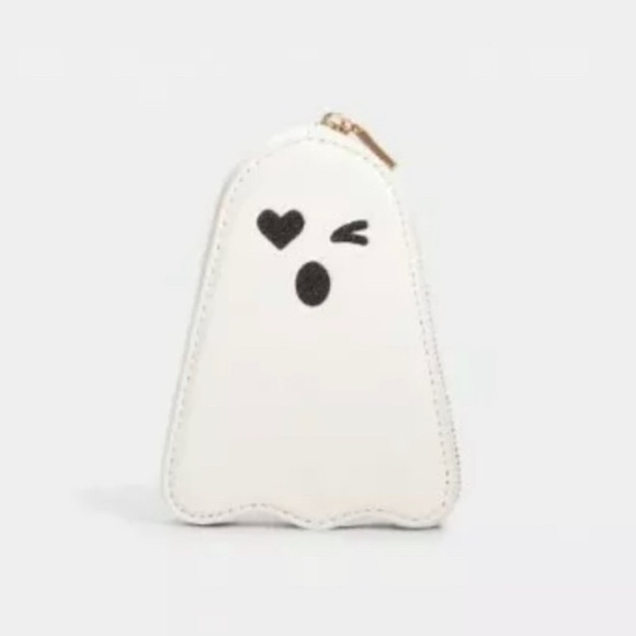 👻 NWT Coach Ghost Coin Purse- Halloween Limited Edition 👻 - Picture 1 of 9